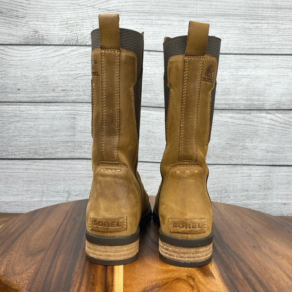 Sorel Emelie Mid Calf Nubuck Leather Waterproof Boot NL2679-286 Women’s Size 6.5